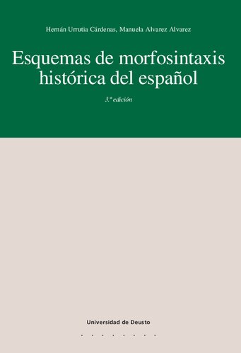 Esquema de morfosintaxis histórica del español.