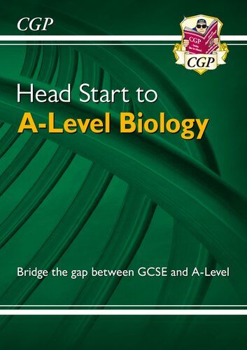 Head Start to A-Level Biology (CGP A-Level Biology)