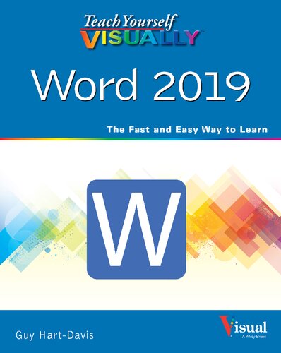 Teach Yourself VISUALLY Word 2019