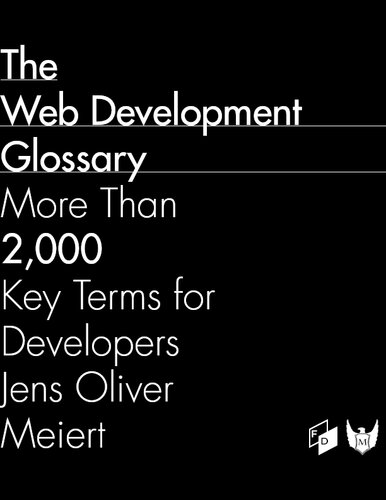 The Web Development Glossary