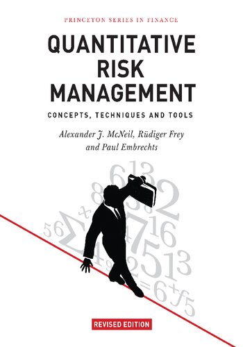 Quantitative risk management : concepts, techniques and tools