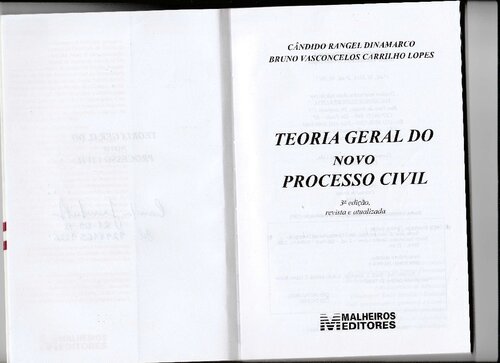 Teoria Geral do Novo Processo Civil