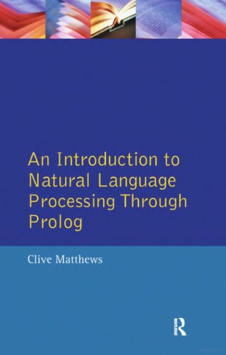 An Introduction to Natural Language Processing Through Prolog