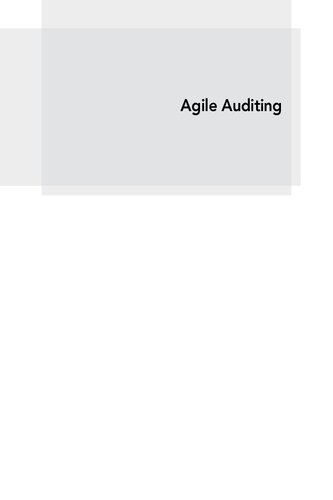 Agile Auditing: Fundamentals and Applications (Wiley Corporate F&A)