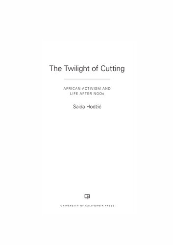 The Twilight of Cutting: African Activism and Life After NGOs