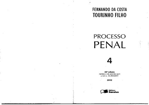 Processo Penal - V. 04