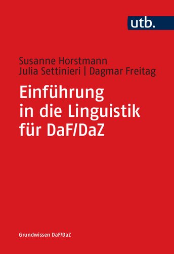 Einführung in die Linguistik DaF/DaZ