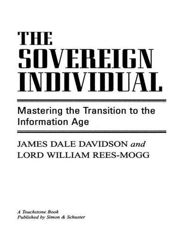 El individuo soberano: dominando la transición a la era de la información