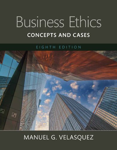 Business Ethics: Concepts and Cases -- Books a la Carte (8th Edition)