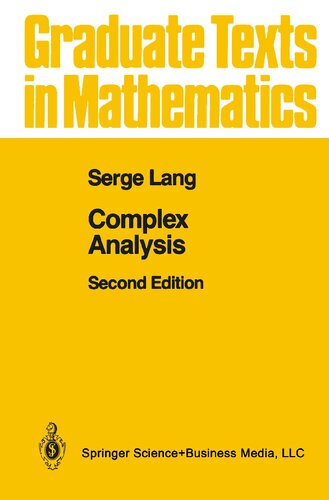 Complex Analysis