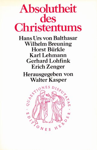 Absolutheit des Christentums