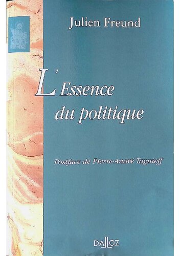 L'Essence du politique