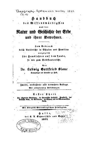 Die allgemeine Einleitung, die Pyrenäische Halbinsel, Frankreich, das Britische Reich, die Niederlande, die Schweiz, die Skandinavischen Reiche