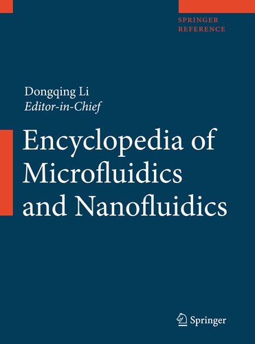 Encyclopedia of Microfluidics and Nanofluidics