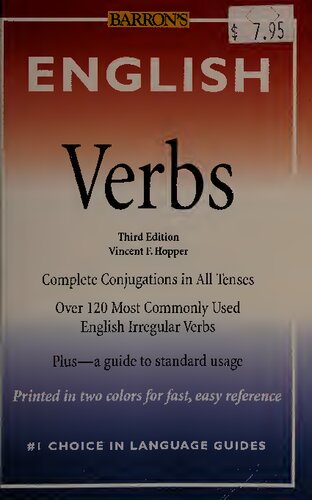 English Verbs (Properly Bookmarked)