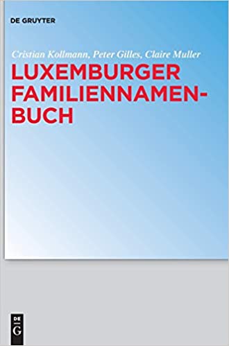 Luxemburger Familiennamenbuch