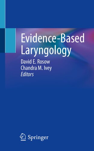 Evidence-Based Laryngology