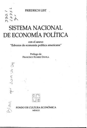 Sistema nacional de economía política