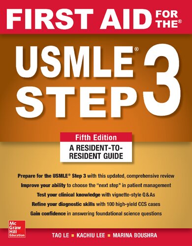 First Aid for the USMLE Step 3