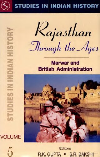 Rajasthan Through the Ages Marwar and British Administration