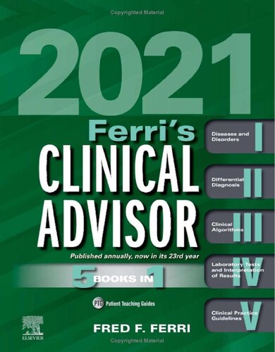 Ferri's clinical advisor 2021