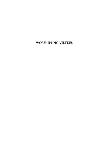 Worshipping Virtues: Personification and the Divine in Ancient Greece