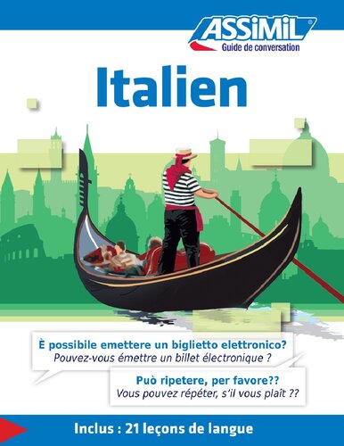 Guide de Poche Italien - Italian phrasebook for French speakers