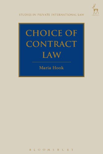 The Choice of Law Contract