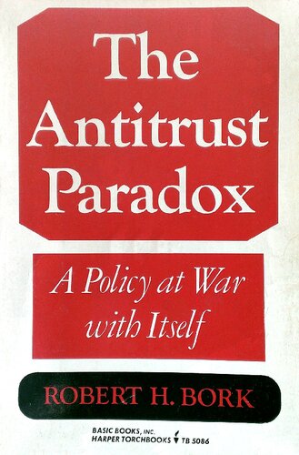 The antitrust paradox