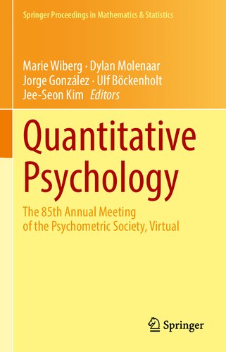 Quantitative Psychology: The 85th Annual Meeting of the Psychometric Society, Virtual