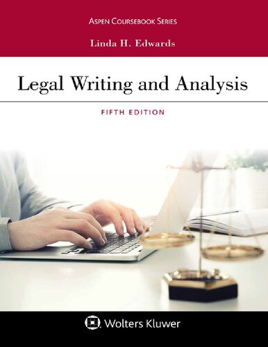 Legal Writing and Analysis, Fifth Edition