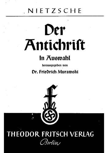 Nietzsche - Der Antichrist - In Auswahl