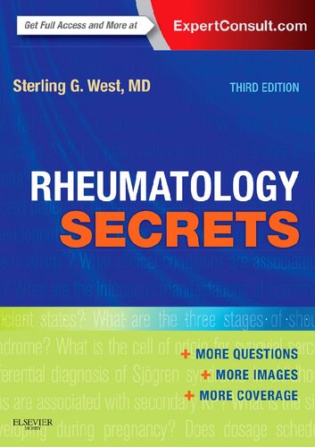 Rheumatology secrets