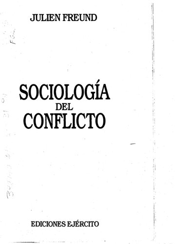 Sociología del conflicto