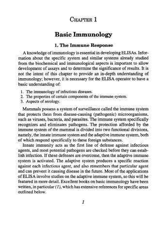 Elisa: Theory and Practice (Methods in Molecular Biology) (НЕ полн.)