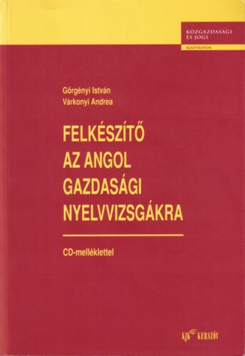 Felkészítő az angol gazdasági nyelvvizsgákra