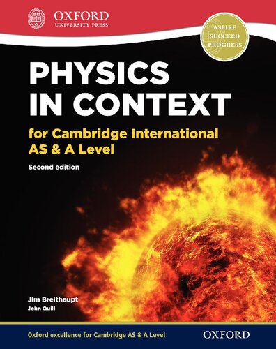 Physics in Context for Cambridge International AS & A Level (Cie a Level)