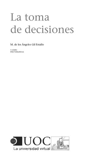 La toma de decisiones