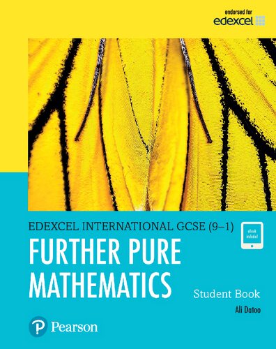 Edexcel International GCSE (9-1) Further Pure Mathematics Student Book