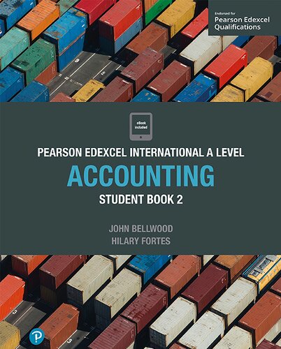 Pearson Edexcel International A Level Accounting Student Book