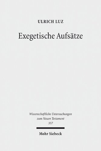 Exegetische Aufsatze