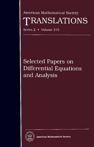 Selected Papers on Differential Equations and Analysis