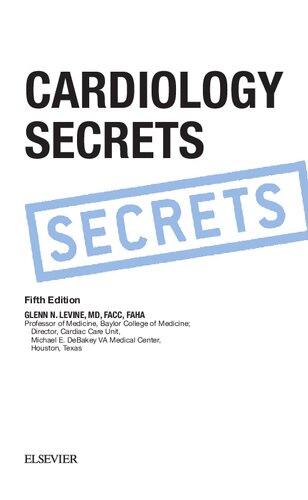 Cardiology secrets