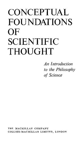 Conceptual Foundations of Scientific Thought