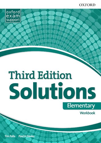 Solutions Elementary Workbook