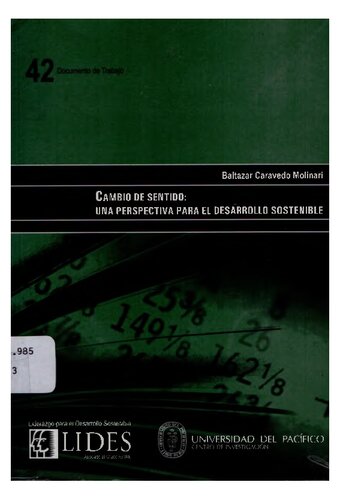 Cambio de sentido: una perspectiva para el desarrollo sostenible