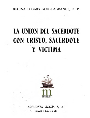 La Unión del Sacerdote con Cristo Sacerdote