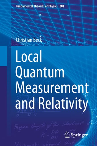 Local Quantum Measurement and Relativity