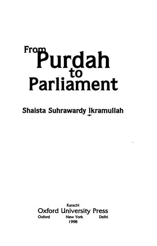 From Purdah to Parliament