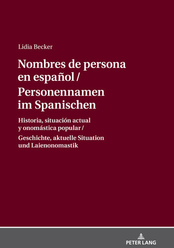 Nombres de persona en español / Personennamen im Spanischen